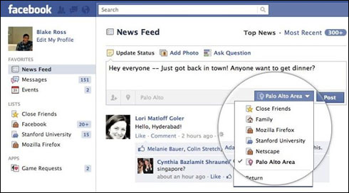 Listes d'amis Facebook Listes d'amis Facebook