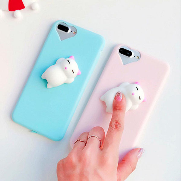 &Eacute;tuis t&eacute;l&eacute;phone Squishy chat antistress