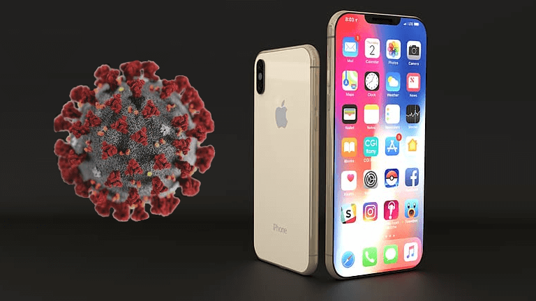 Apple iOS 13.5 iPhone tra&ccedil;age contact Covid-19