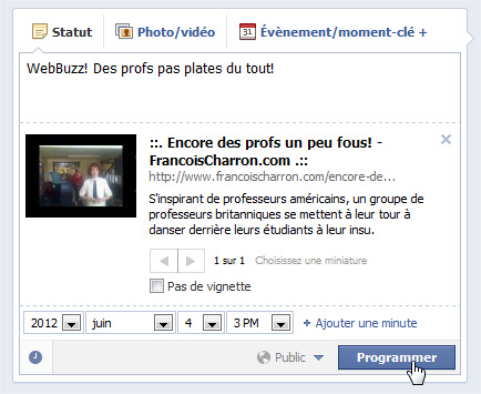 Facebook programmer publication