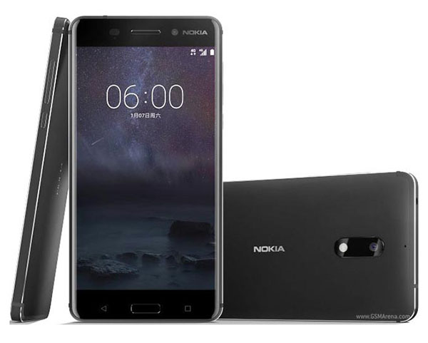 Nokia 6 différentes prises de vue du Nokia 6