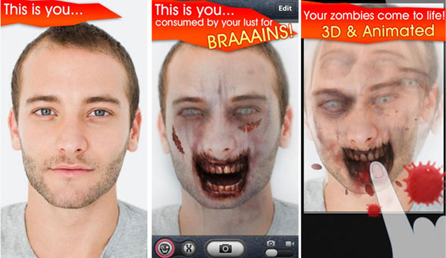 Application Halloween ZombieBooth