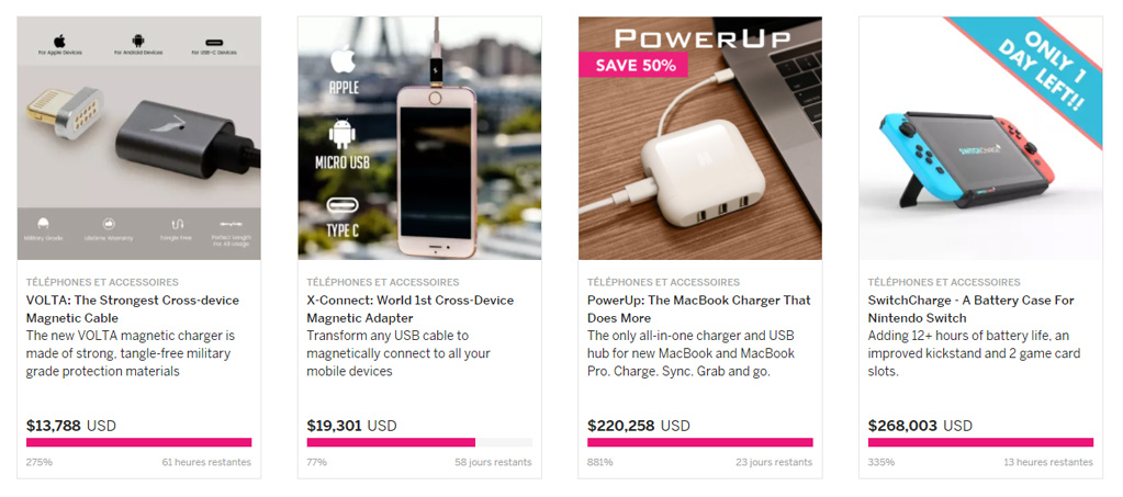Campagne financement sur Indiegogo