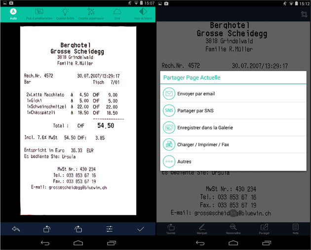Application CamScanner