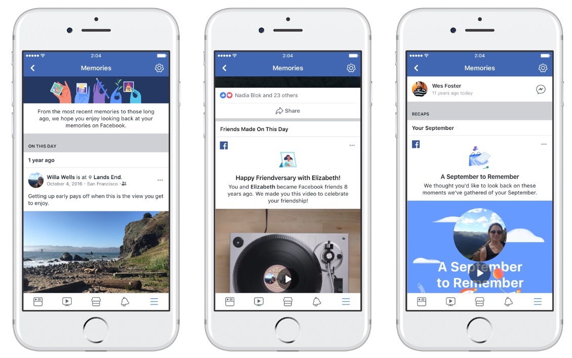 La nouvelle section de Facebook pour revivre tous nos meilleurs souvenirs