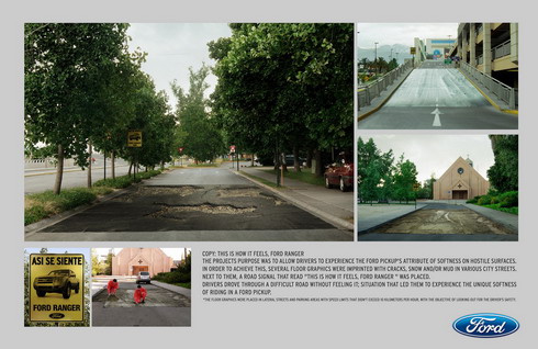 Publicit&eacute; Ford Rangers