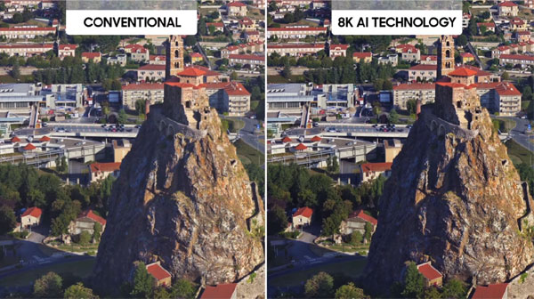 intelligence artificielle 8k samsung