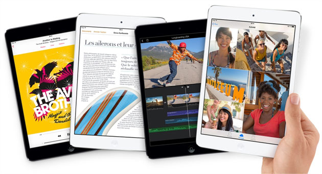 iPad mini &eacute;cran R&eacute;tina