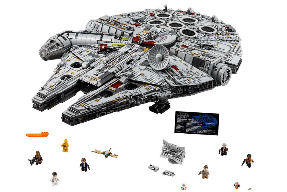 Le Plus Grand Faucon Millenium Lego Combien coûte ce nouveau jeu de Lego, le plus gros jamais offert?