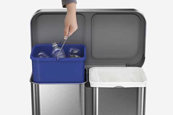 Poubelle intelligente recyclage
