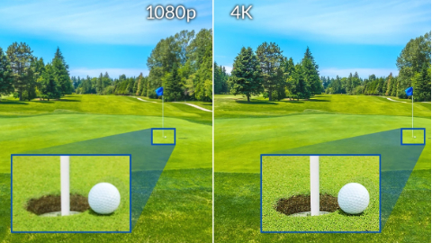 1080p vs 4k - Voyez la diff&eacute;rence