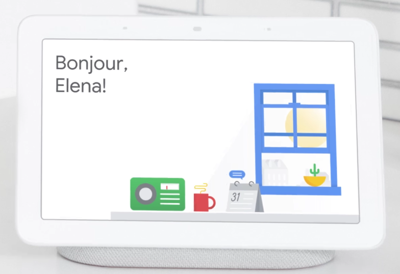 Google Nest Hub Voice Match