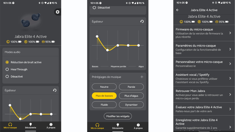 Application Sound+ Jabra