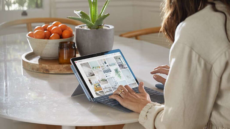 La Surface Go 2 s’utilise comme un ordinateur portable. Microsoft Surface Go 2