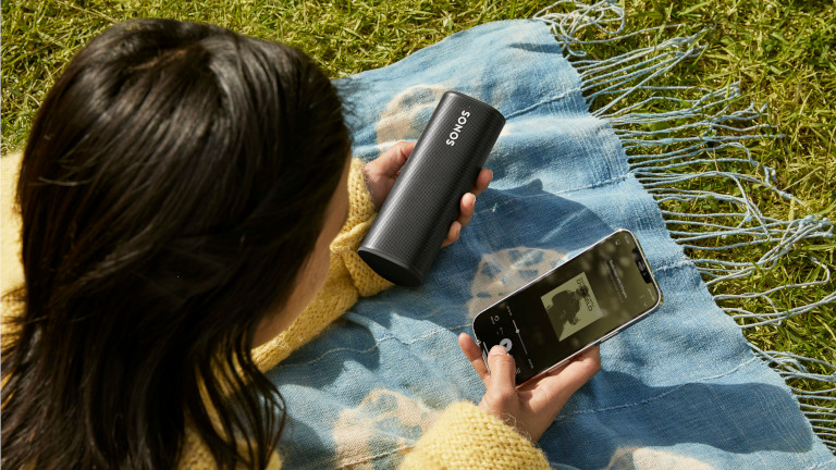 Sonos Roam téléphone intelligent application musciale