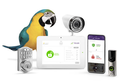 TELUS solution maison connect&eacute;e maison intelligente