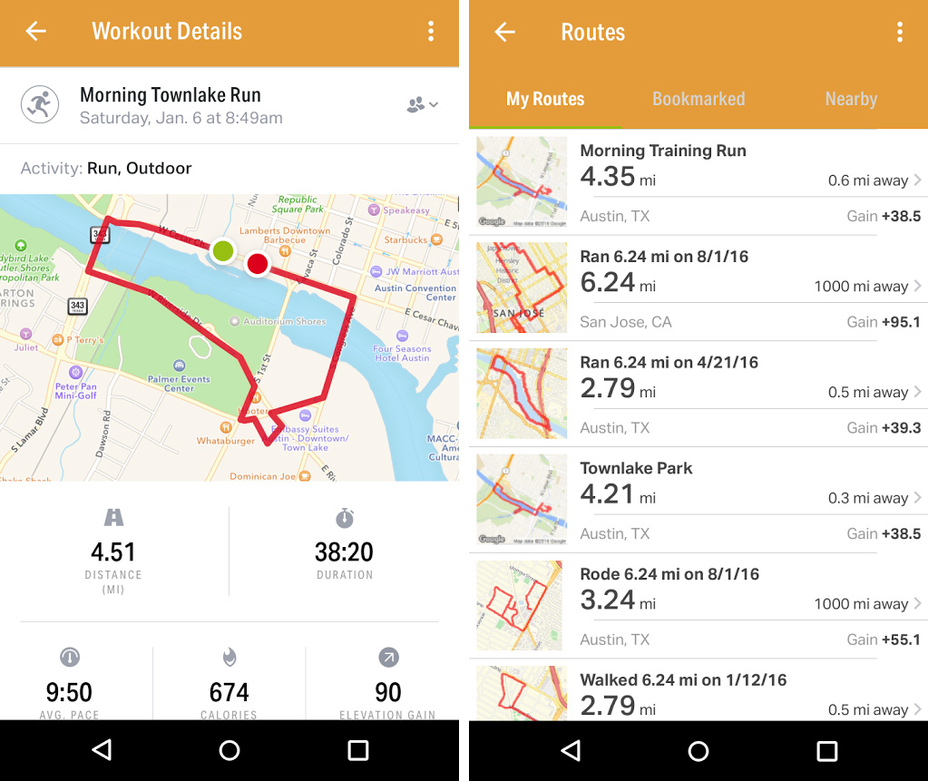 Application MapMyDogwalk