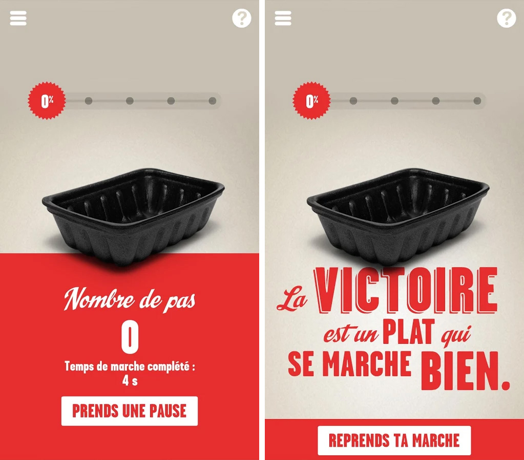 Application Marche ta poutine