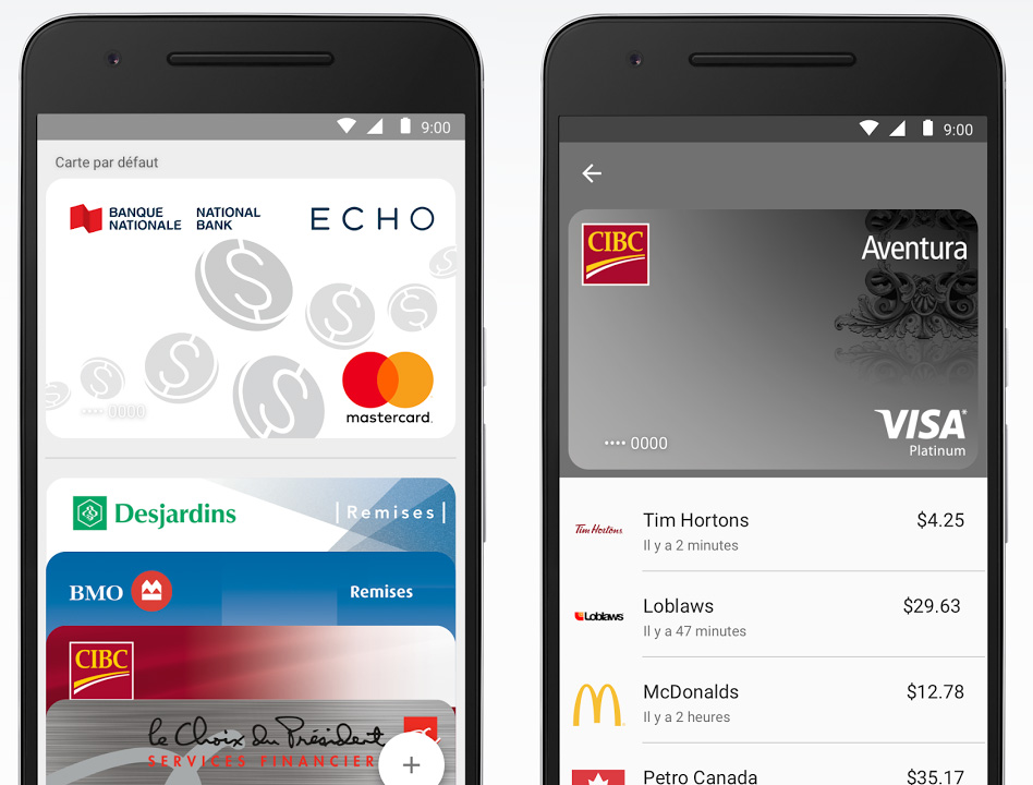 Application Android Pay