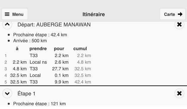 Application motoneige Quebec