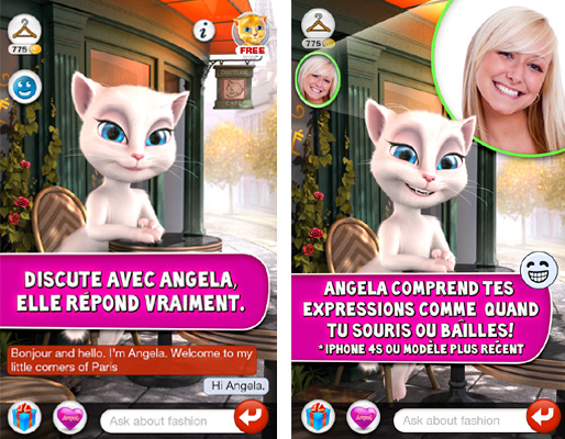 Application Talking Angela