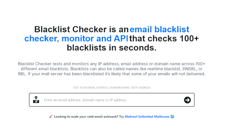 Blacklist Checker