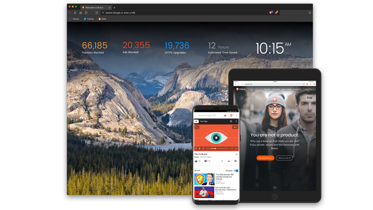 brave navigateur disponible toutes plateformes android ios mobile ordinateur browser