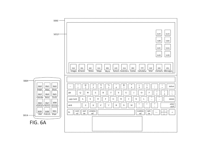 Brevet Apple MacBook &eacute;cran tactile