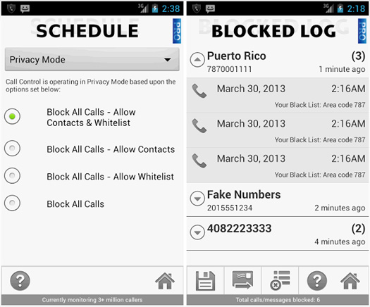 Application Call Control