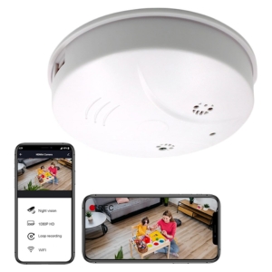 caméra de surveillance dans un détecteur de fumée caméra de surveillance dans un détecteur de fumée