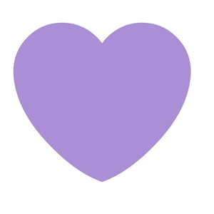 emoji coeur mauve emoji coeur mauve