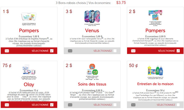 coupons rabais imprimer
