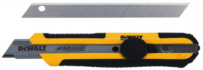 Voici à quoi ressemble un couteau à lame unique de 25 mm pour vous aider à couper le mastic, le silicone ou l’adhésif un couteau à lame unique