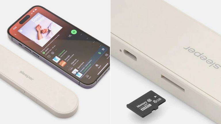 drop sleeper speaker conduction osseuse bluetooth carte microSD