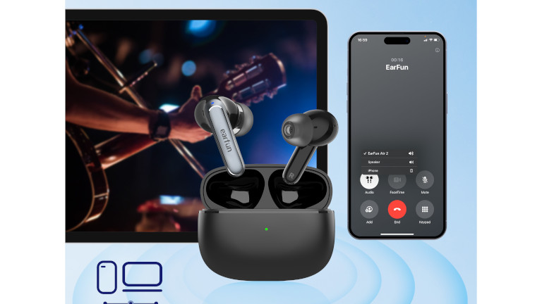 EarFun Air 2 connexion simultannée