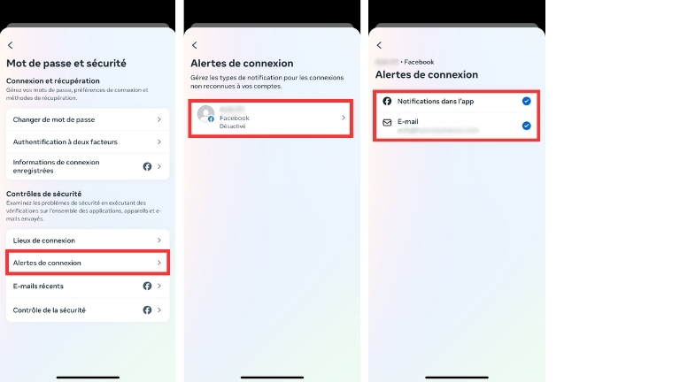 Comment recevoir des alertes de connexions inconnues sur l'application mobile Facebook Comment recevoir des alertes de connexions inconnues sur l'application mobile Facebook