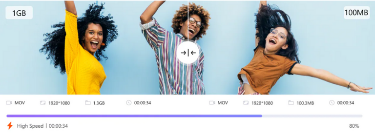 fonctionnalit&eacute; compresseur vid&eacute;o Wondershare UniConverter
