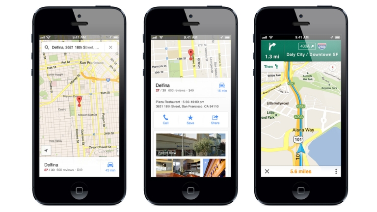 Google Maps pour planifier son trajet