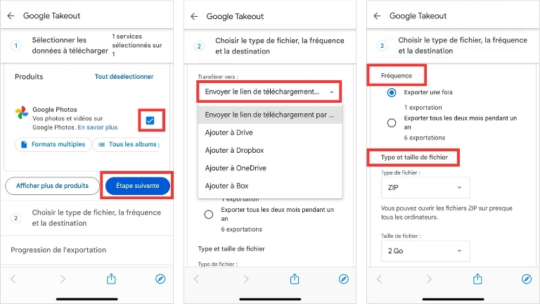 Voici les étapes pour télécharger toutes nos photos d'un seul coup sur Google Photos.