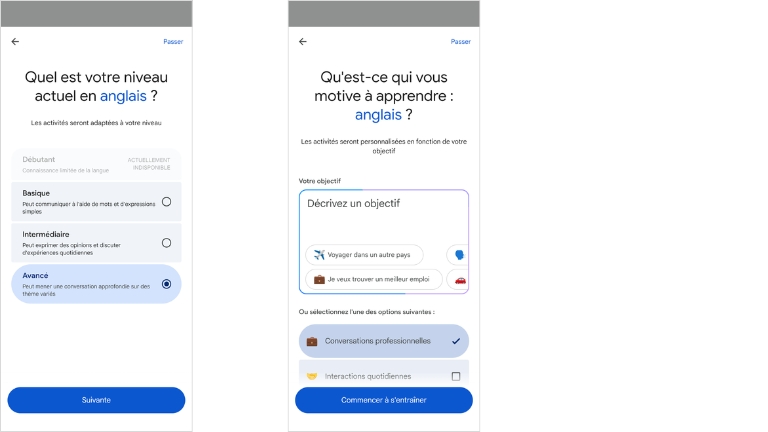 Google Traduction nous apprend à parler une nouvelle langue grâce à l'IA.