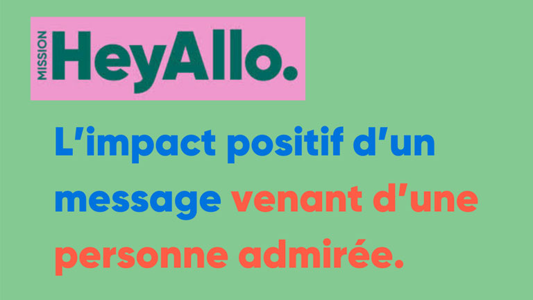 L’idée derrière HeyAllo, c’est de redonner le sourire, autant aux artistes qu’aux fans.  HeyAllo mission plateforme message vidéo