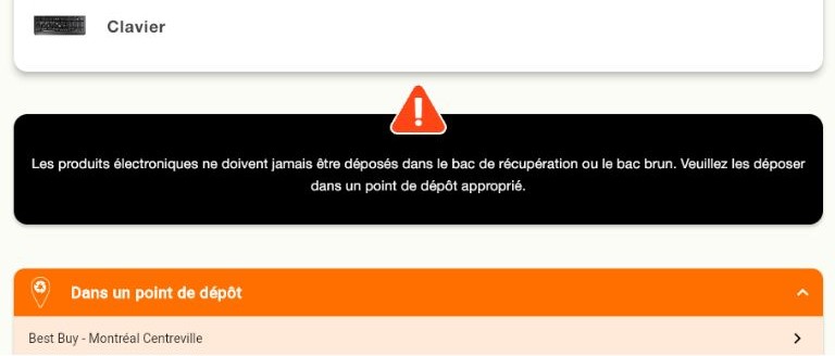 informations ça va où arpe recyclage electro