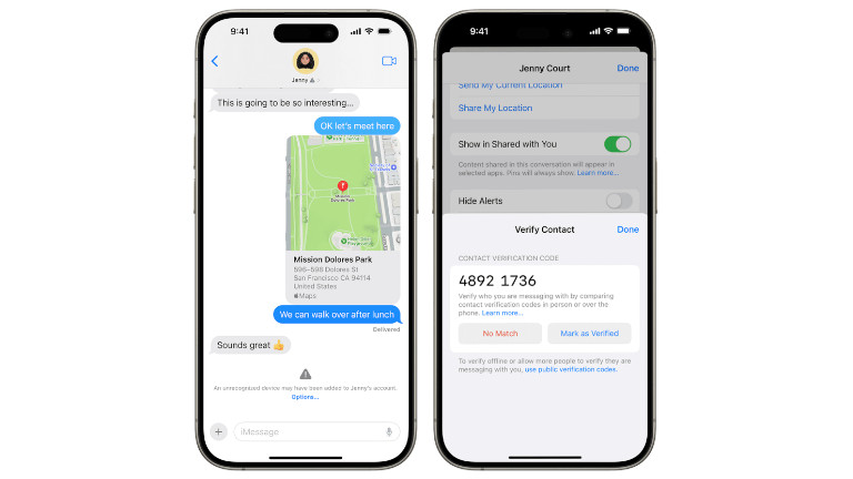 iMessage Verification