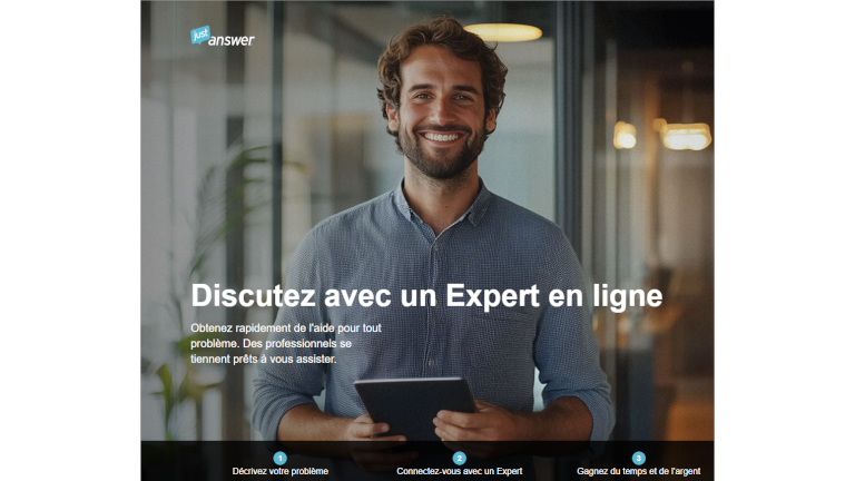 JustAnswer publicit&eacute;