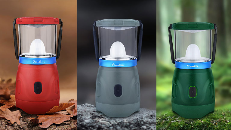 lampe olantern olight plein air ext&eacute;rieur disponible trois couleurs