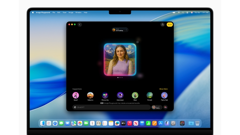 Image Playground permet d’explorer de tout nouveaux styles via ChatGPT.