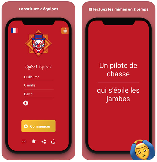 master mime jeu mime
