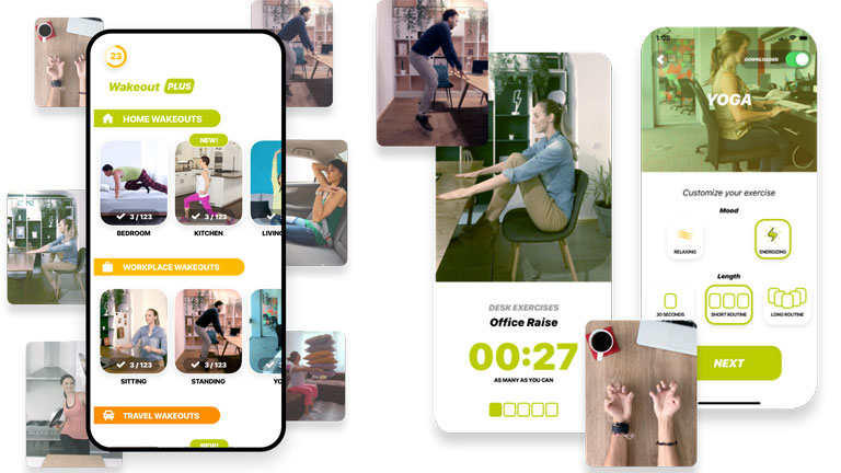 Wakeout! a remporté le prix de la meilleure app iPhone selon Apple. meilleure application workout iPhone