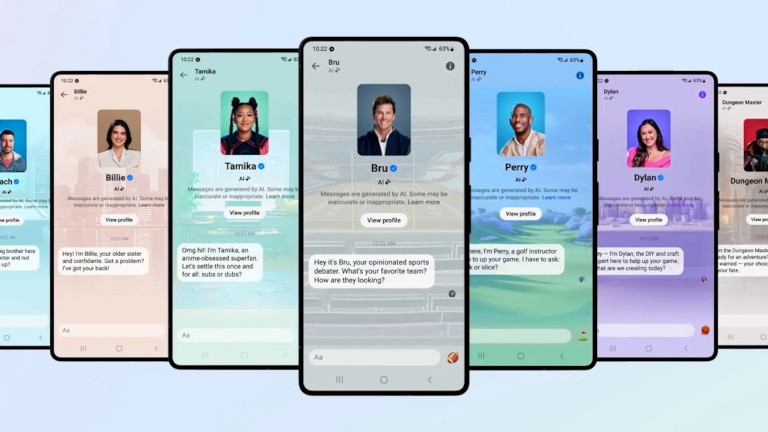 Les célébrités de Meta AI