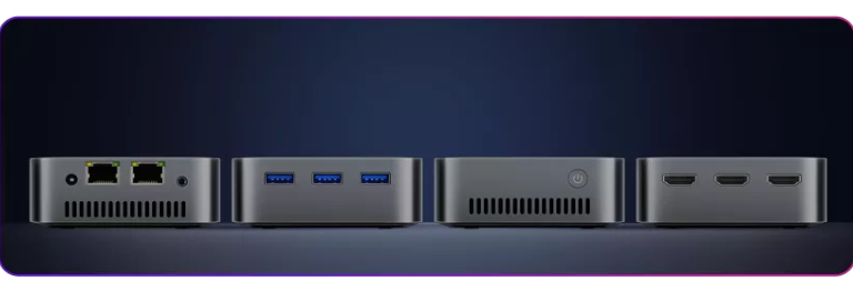 Mini PC Blackview MP80 ports